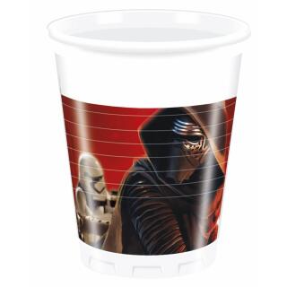 Becher - Star Wars Force Awakens, 8 Stück