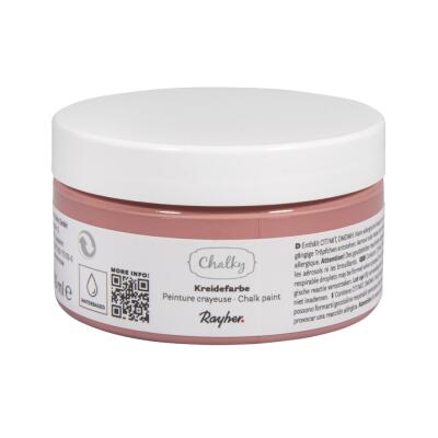 Rayher Chalky Kreidefarbe 100 ml - Farbauswahl Nr. 288 ziegelrot