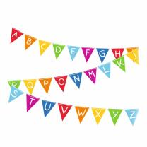 Wimpelkette Schulstart  A - Z , 4 m