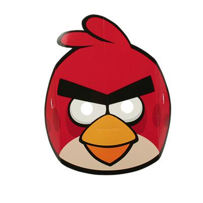 Masken Angry Birds, 6 Stück