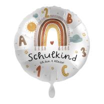 Folienballon 43 cm - Schulkind - Ich bin 1. Klasse ohne...