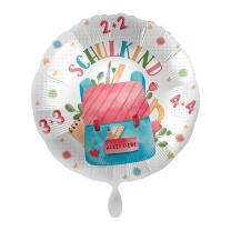 Folienballon 43 cm -Schulkind - Schulranzen - Alles Liebe