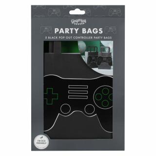 Game Party - Partytüten aus Papier, 5 Stück