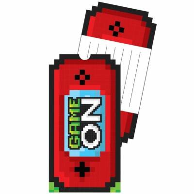 Game on Party - Einladungskarten mit Umschlag