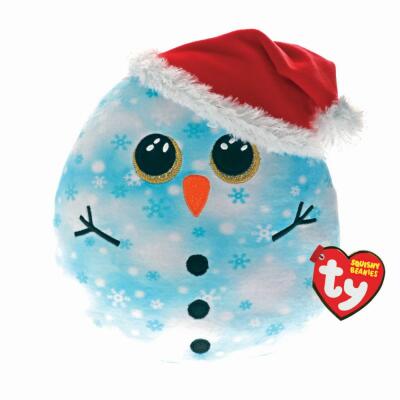 Squish-A-Boo - Plüschtierkissen Schneemann Fleck 35 cm
