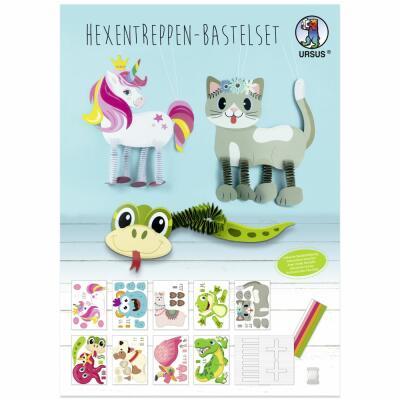 Hexentreppen Bastelset "Tiere"