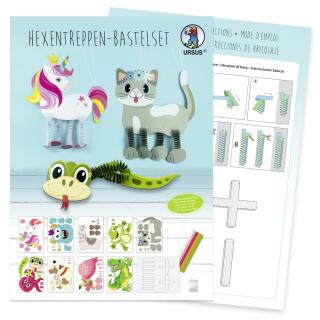 Hexentreppen Bastelset "Tiere"