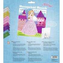 Moosgummi Mosaik "Glitter" Prinzessin (01)