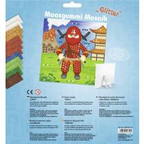 Moosgummi Mosaik "Glitter" Ninja (10)
