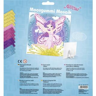 Moosgummi Mosaik "Glitter" Elfe (03)