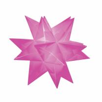 Aurelio Stern Set Faltblätter Transparentpapier pink 20 x 20 cm (62)