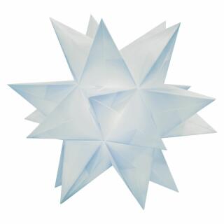Aurelio Stern Set Faltblätter Transparentpapier hellblau 20 x 20 cm (37)