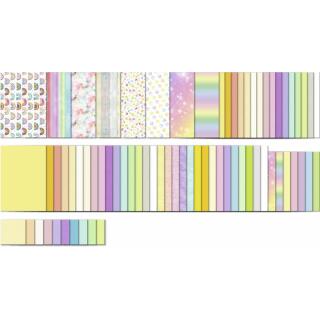 Basteln ohne Ende "Pastell"  - 112 Blatt Bastelpapier