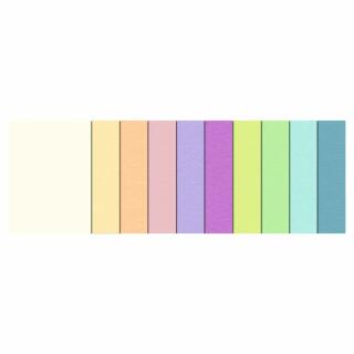 Bastelblock Fotokarton  pastell DIN A4 10 Blatt