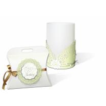 Paper Doilies "Herzblatt" mint