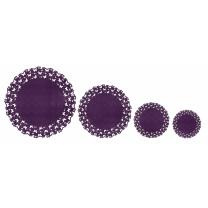 Paper Doilies "Schmetterlinge" violett