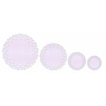 Paper Doilies "Schmetterlinge" hell-lila