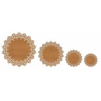 Paper Doilies "Orient" kupfer