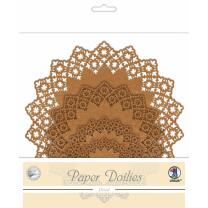 Paper Doilies "Orient" kupfer