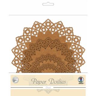 Paper Doilies "Orient" kupfer