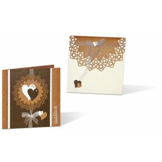 Paper Doilies "Orient" kupfer