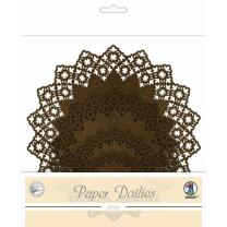 Paper Doilies "Orient" dunkelbraun