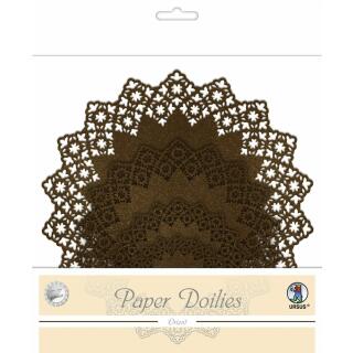 Paper Doilies "Orient" dunkelbraun