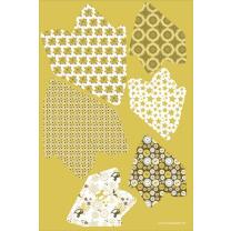 Paper Stars "Golden Charm" - Bastelset für 6 Sterne