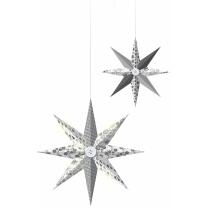 Paper Stars "Silver Charm" - Bastelset für 6 Sterne