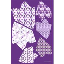 Paper Stars "Impression" - Bastelset für 6 Sterne