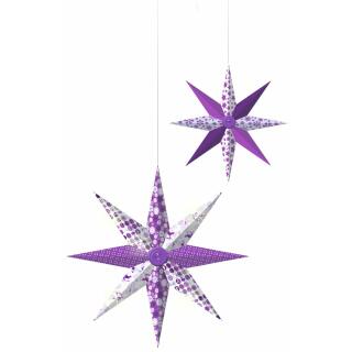 Paper Stars "Impression" - Bastelset für 6 Sterne