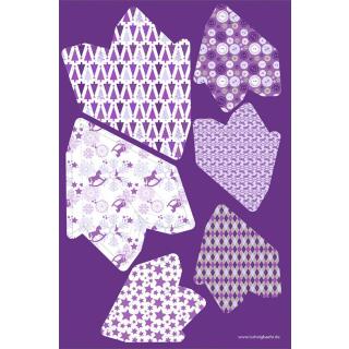 Paper Stars "Impression" - Bastelset für 6 Sterne