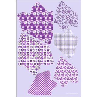 Paper Stars "Impression" - Bastelset für 6 Sterne