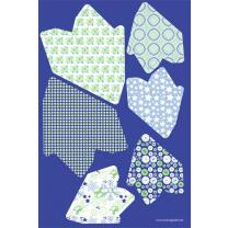 Paper Stars "Ice" - Bastelset für 6 Sterne