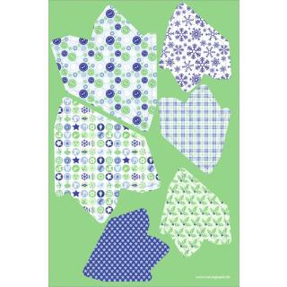 Paper Stars "Ice" - Bastelset für 6 Sterne
