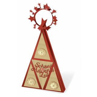 Adventszahlen "Gold"