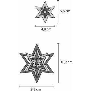 Paper Ornaments "Sterne" - Bastelset für 24 Sterne
