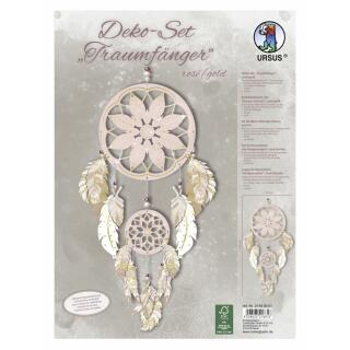 Deko-Set "Traumfänger" rose/gold