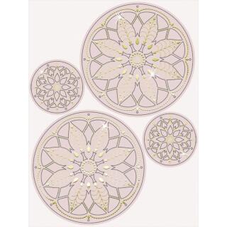 Deko-Set "Traumfänger" rose/gold