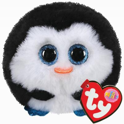 Ty Beanie Balls Puffies - Auswahl Pinguin Waddles