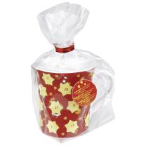 Adventskalender als Tasse - 24 Flächen zum Freirubbeln