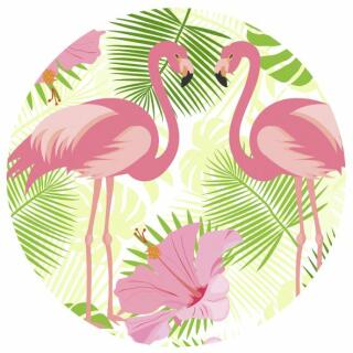 Fotokarton Tropical Flamingo (01), 300 g/m²,  49,5cm x 68cm