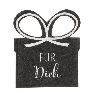 Filz-Geschenktasche für Gutscheinkarten - Auswahl Für Dich
