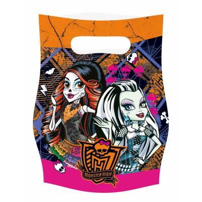 Partytüten Monster High Halloween, 6 Stück