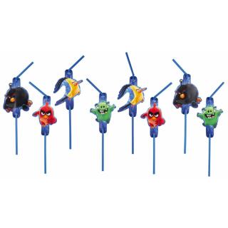 Trinkhalme Angry Birds Movie, 8 Stück