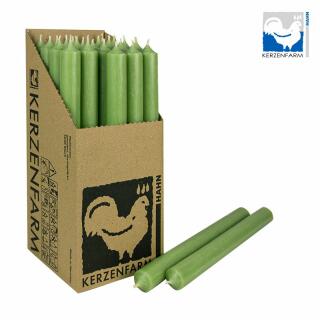 Stabkerze 250 x 22 mm - durchgefärbt - Made in Germany 51 jadegrün 1 Stück