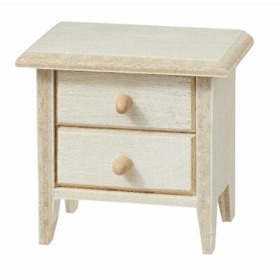 Miniatur Nachtschrank 4,6 x 3,2 x 4,9 cm