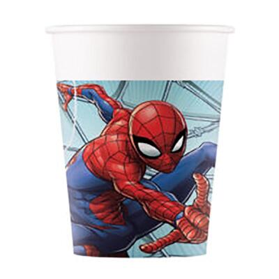 Spiderman Team Up - Pappbecher. 8 Stück
