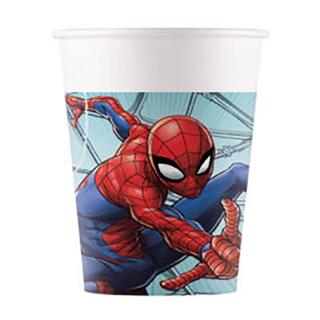 Spiderman Team Up - Pappbecher. 8 Stück