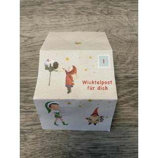 Wichteltür mit 24 Wichtelbriefen "Adventskalender"